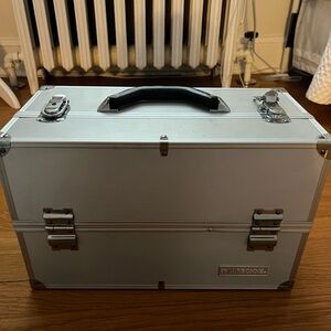 Sephora Silver Makeup Case